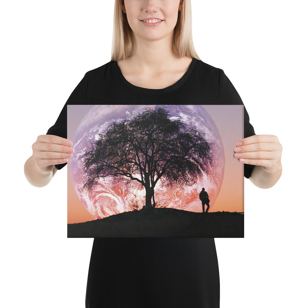 Planet Watching - Canvas Print