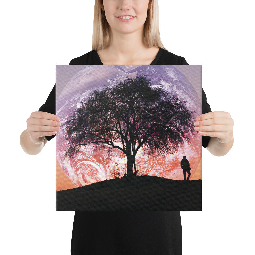 Planet Watching - Canvas Print