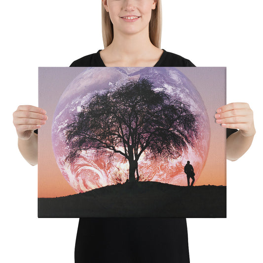 Planet Watching - Canvas Print