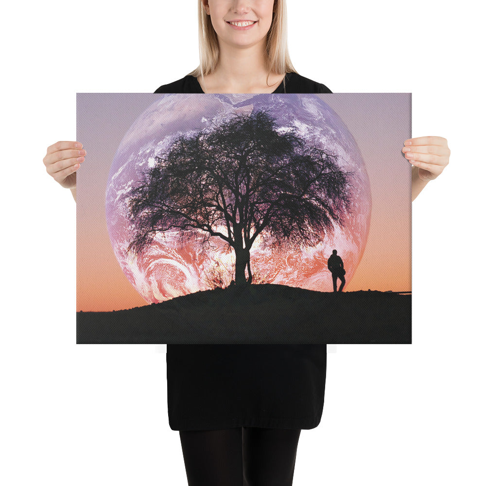 Planet Watching - Canvas Print