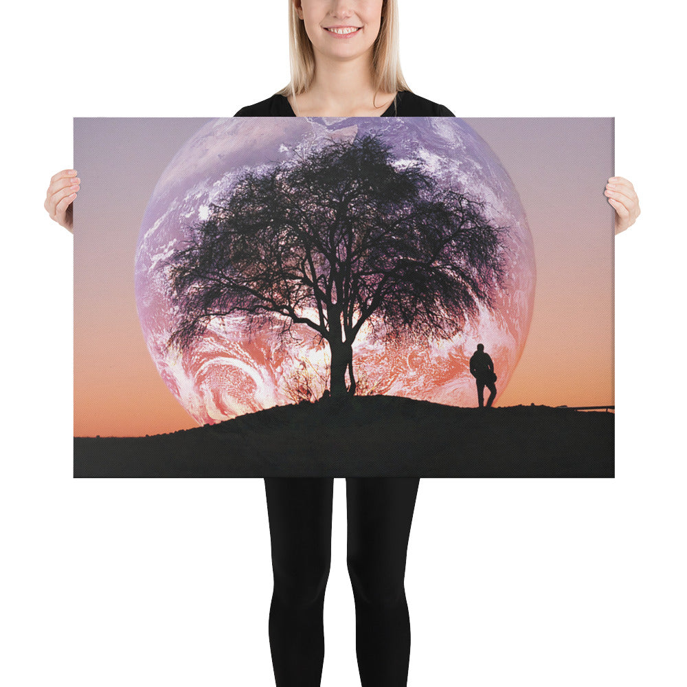 Planet Watching - Canvas Print