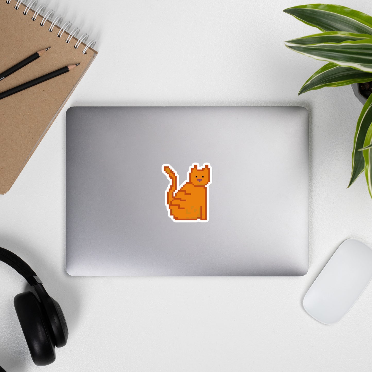 Orange Kitteh - Bubble-free stickers